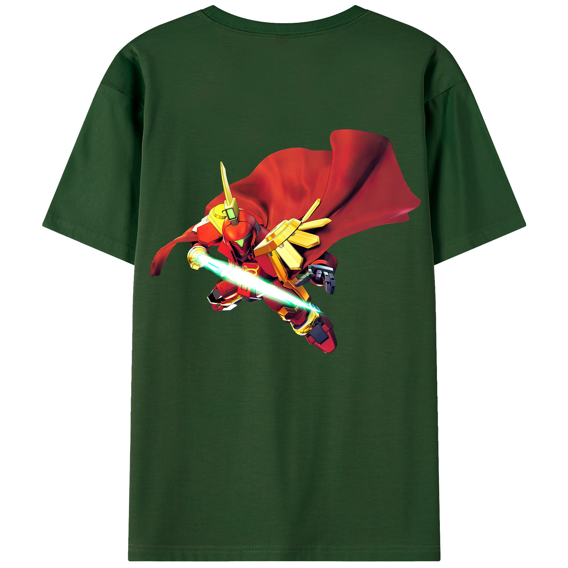 （画像用） 機動戦士ガンダム Mobile Suit Gundam 綿100％半袖Tシャツ（背面プリント）